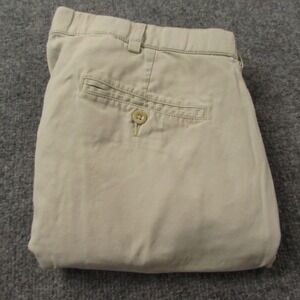 Polo Ralph Lauren Tyler Shorts Mens 38 Khaki Pleated Chino Classic Cotton Casual
